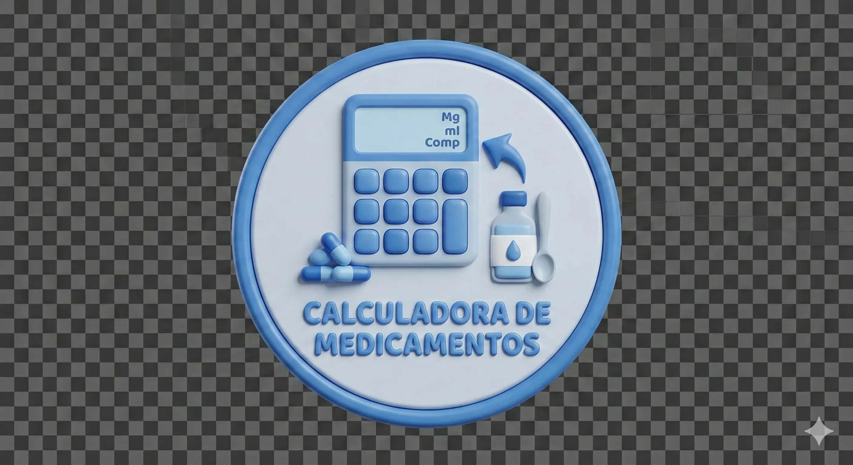 ÍCONE CALCULO DE MEDICAMENTO